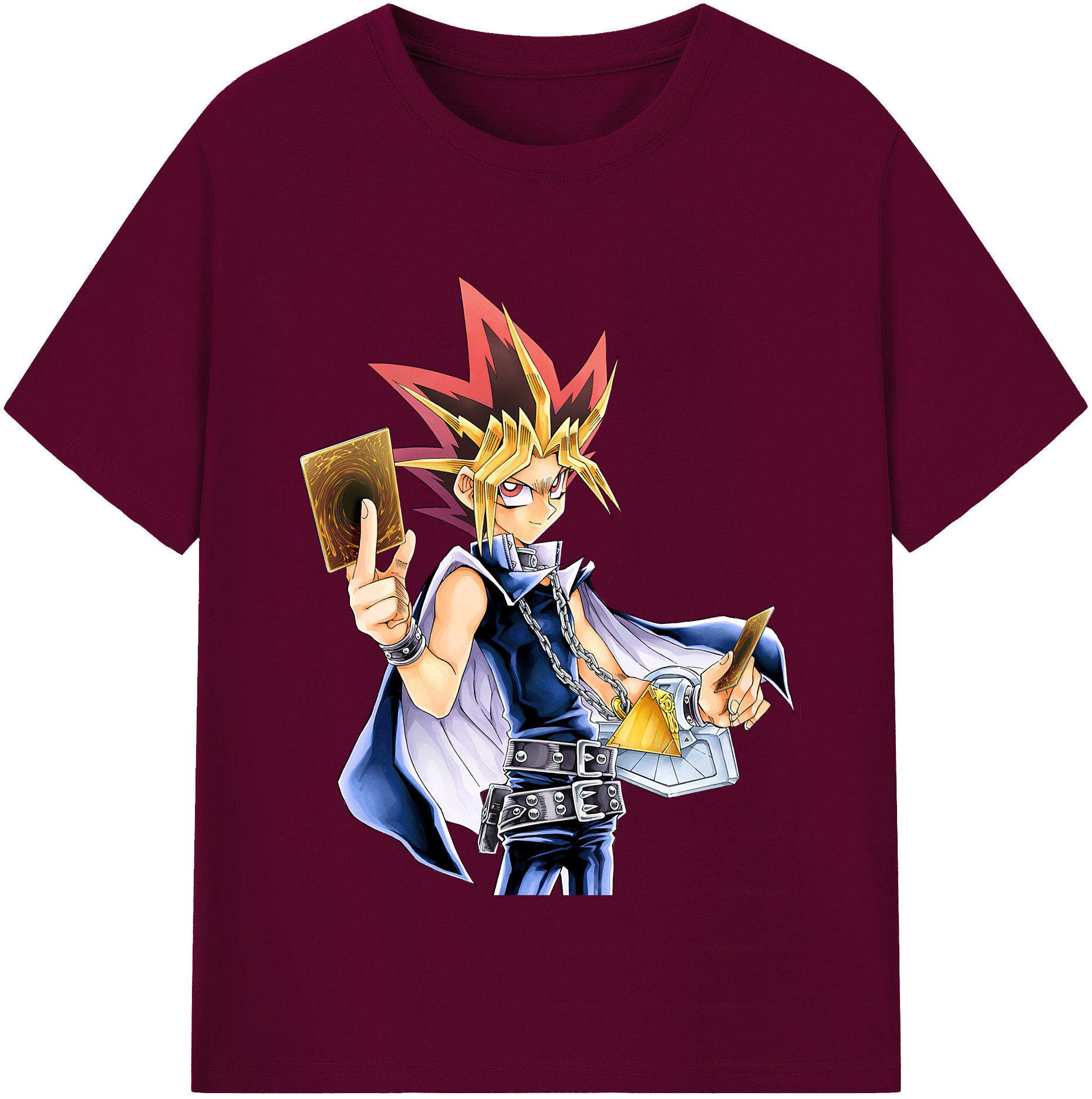 （画像用） 遊☆戯☆王 Yu-Gi-Oh! レディースカジュアルプリントTシャツ（綿100％）